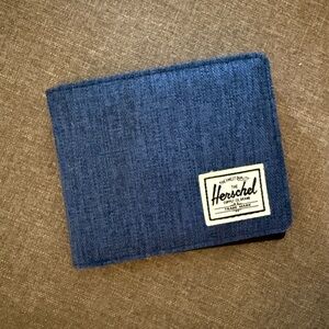 Herschel Supply Company Denim Blue Card Holder